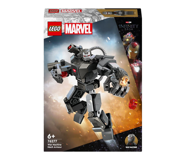 LEGO Marvel 76277 Mechaniczna zbroja War Machine - 1202187 - zdjęcie